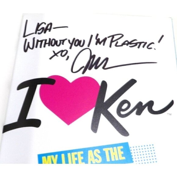 BARBIE I Love Ken Ultimate Boyfriend AUTOGRAPHED TO LISA paperback book JEF BECK - Picture 2 of 7